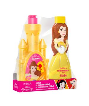 Impala Linha Disney Princesas Bela Kit – Shampoo 400ml + Condicionador 250ml