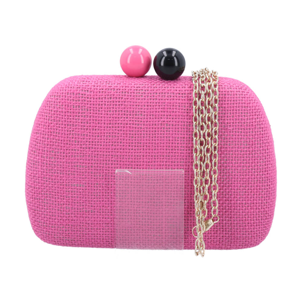 hot pink evening bolsa