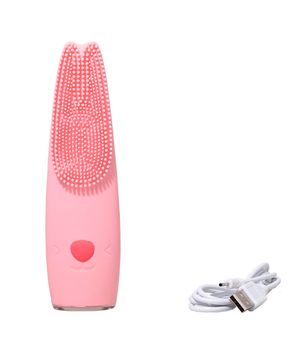 Aparelho de Limpeza Facial Océane Bunny Cleaner Rosa