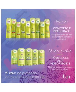 Desodorante Roll-on Ban - Regular 103ml