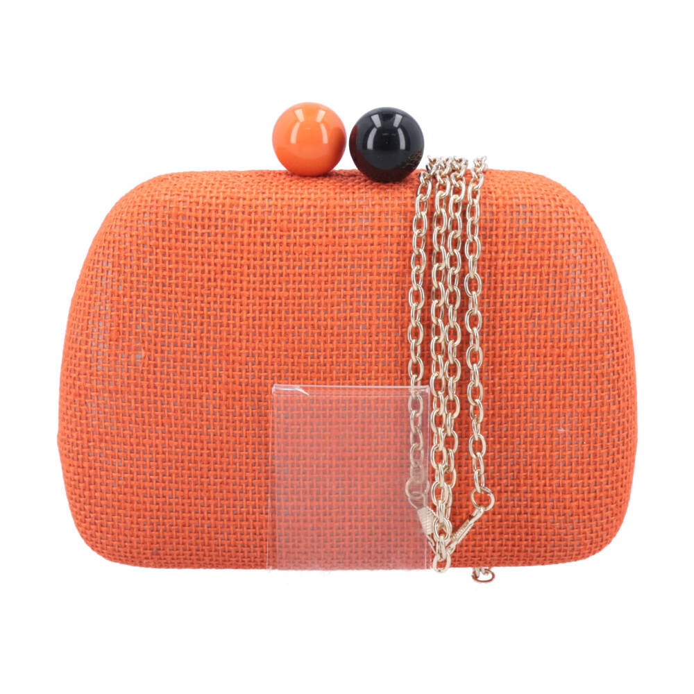 orange clutch bolsas for weddings