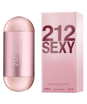 212 Sexy Carolina Herrera Perfume Feminino Eau de Parfum 60ml