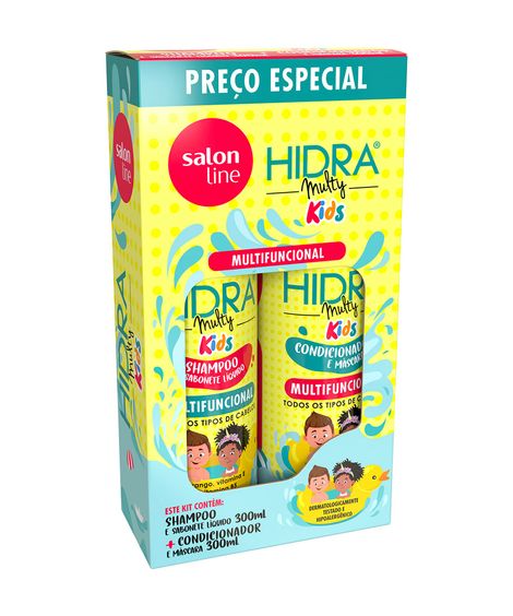 Kit Salon Line Hydra Mult Kids - Shampoo + Condicionador único