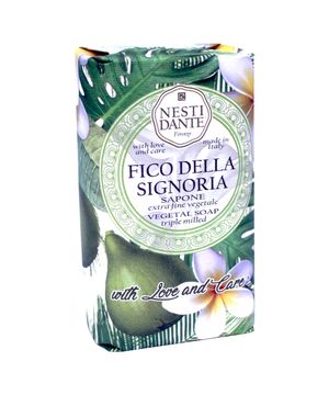 Sabonete em Barra Nesti Dante -  With Love and Care Figo e Frangipani 250g