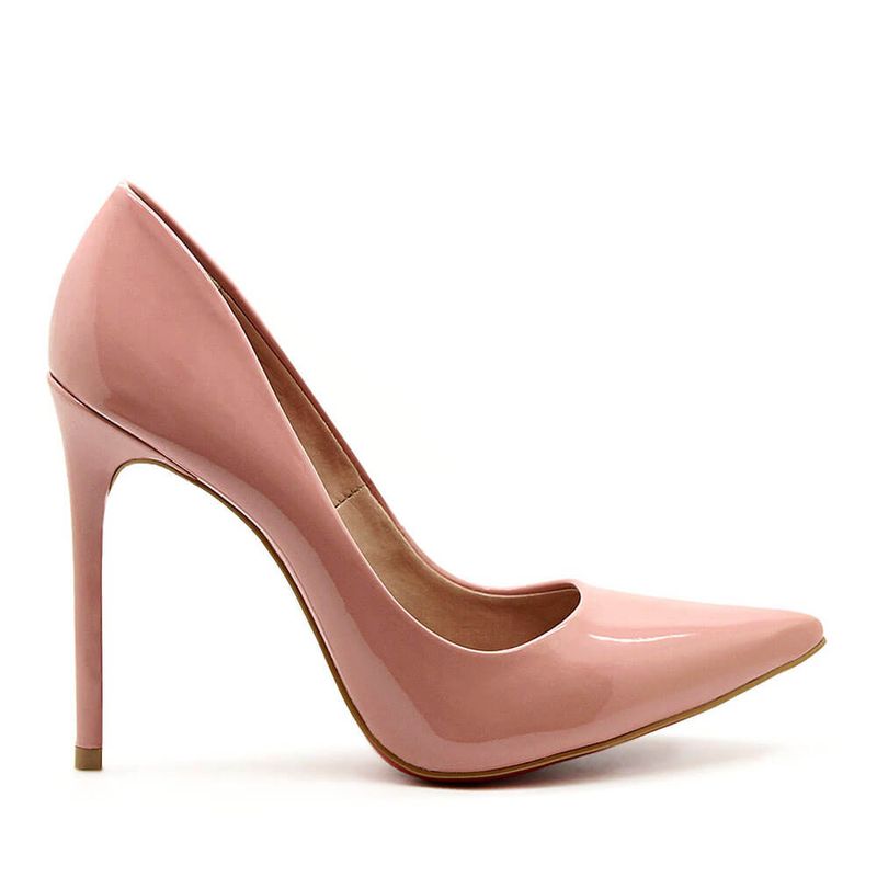 Scarpin nude hot sale sola vermelha