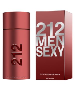 212 Sexy Men Carolina Herrera Perfume Masculino Eau de Toilette 50ml