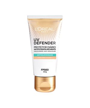 Protetor Solar Diário L´Oréal Paris - Uv Defender FPS 60 Clara