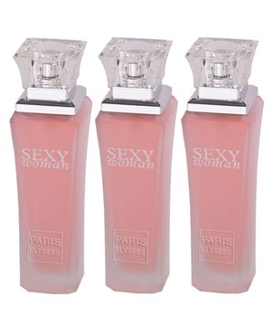 Paris Elysees Sexy Woman Leve 3 Pague 2 Eau de Toilette com Eau de Toilette com Eau de Toilette