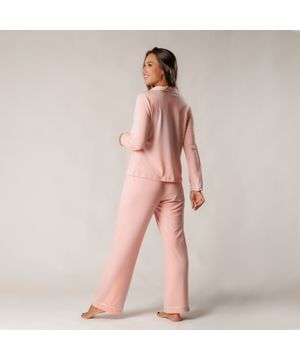 Pijama Feminino Comfy Rosa Bunny Chandler