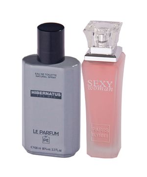 Paris Elysees Sexy Woman com Hibernatus Perfume Feminino com Perfume Masculino