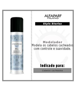 Ativador de cachos Alfaparf Milano Style Stories Twisted Curls 100ml