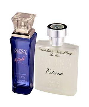 Paris Elysees Sexy Woman Night com Vodka Extreme Eau de Toilette com Eau de Toilette