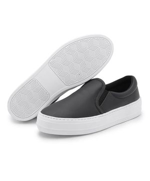 Tênis Slip on Casual Confort Feminino Flat Form Tenehi