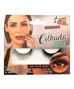 Cílios Postiços 3D That Girl - Mega Cilhuda 1Un