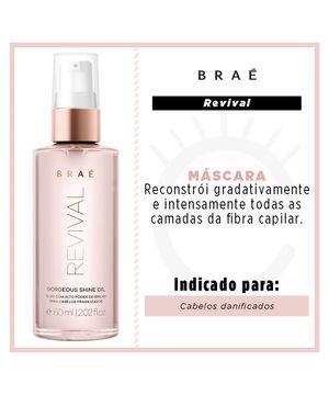 Revival Gorgeous Oil Braé - Finalizador 60ml