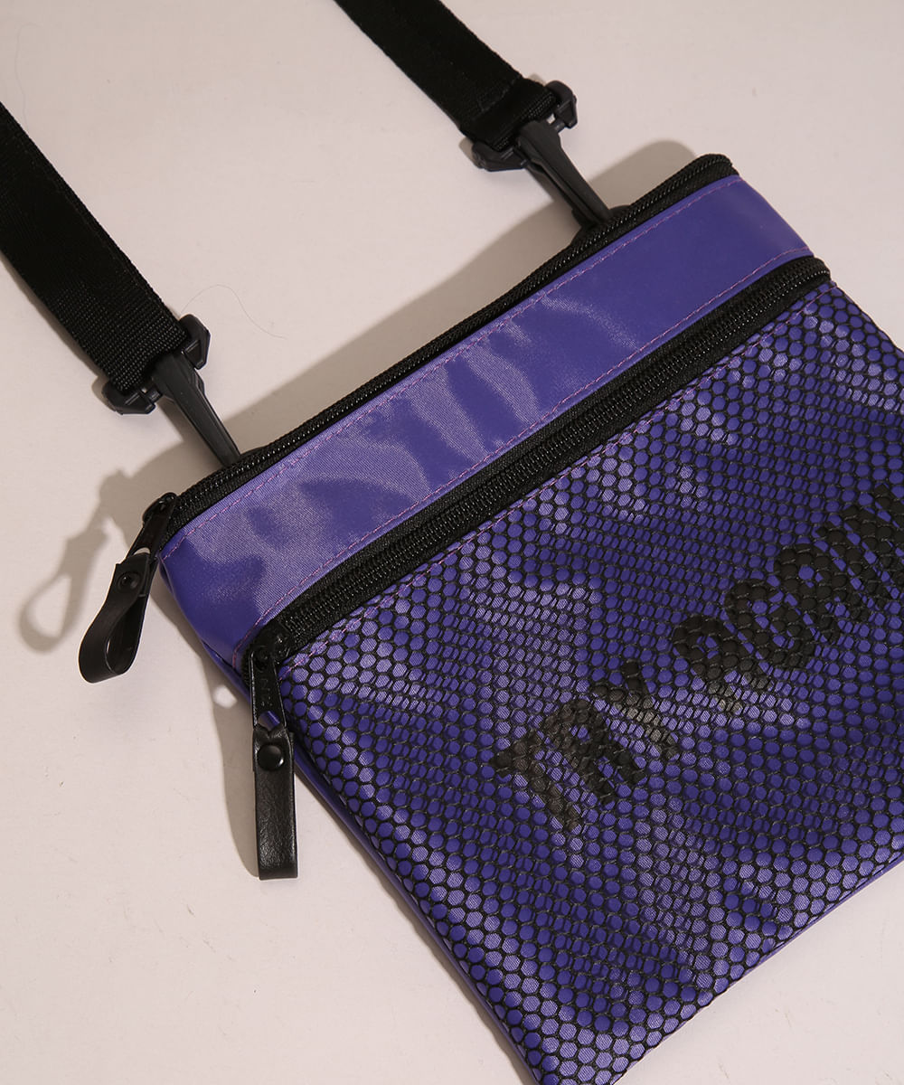 Shoulder Bag Masculina "Try Again"  Roxa