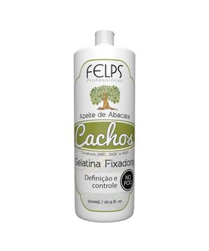 Felps Cachos Azeite de Abacate Gelatina Fixadora 500g