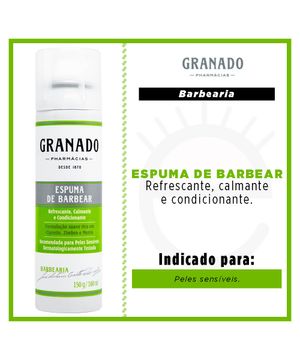 Espuma para Barbear Granado - Barbearia 160ml