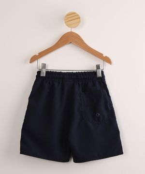 Bermuda Surf Infantil Básica  Azul Marinho