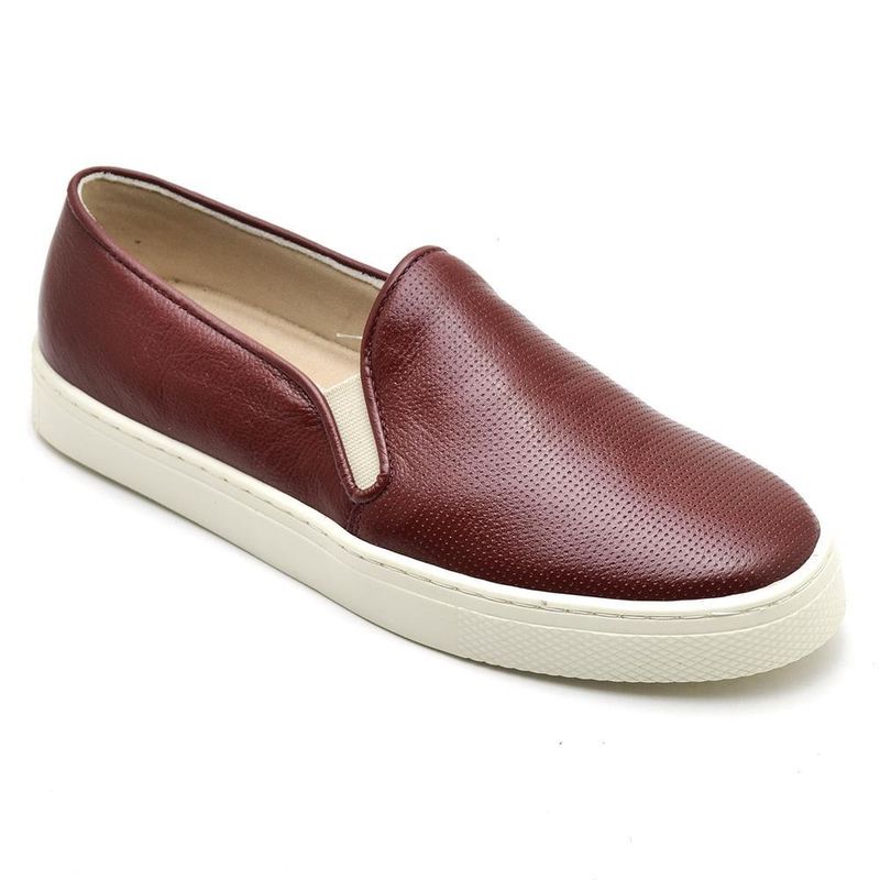 TENIS SLIP ON FEMININO - Toque Branco - Jalecos e Trajes Profissionais