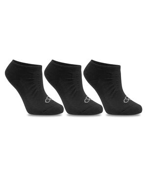 Meia Olympikus Cano Invisível  pacote c/ 3 pares Feminino