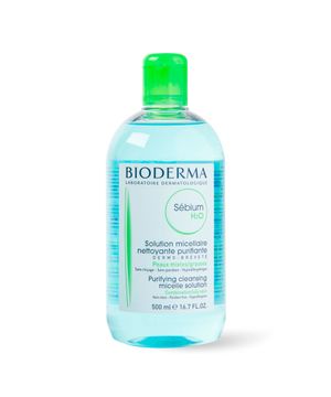 Sébium H2O Água Micelar para Pele Oleosa Bioderma 500ml