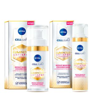 Nivea Cellullar Luminous 630 Kit Sérum Clareador com Fluido Facial