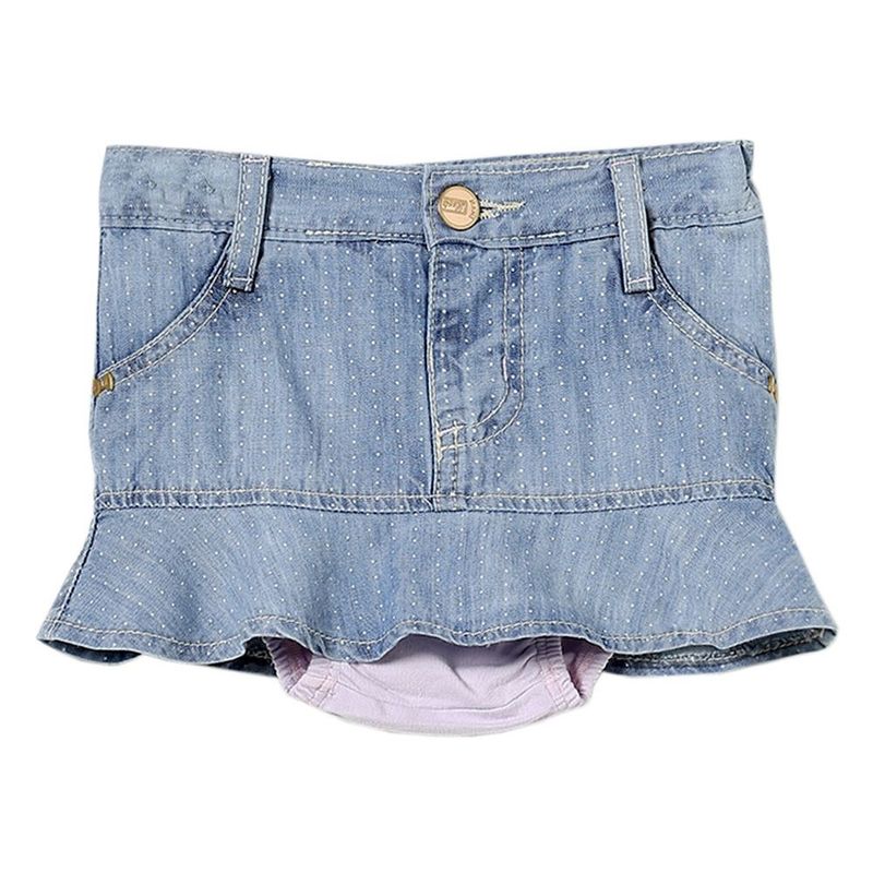 Saia jeans 2024 de bebe