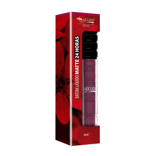 Batom Líquido Max Love Matte 24h Cor 24