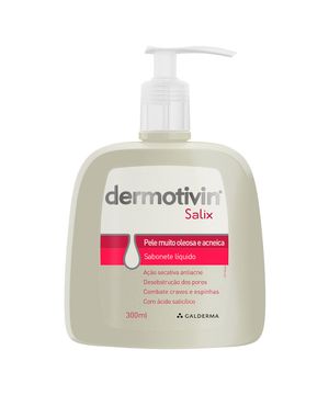 Sabonete Líquido Facial Dermovitin - Dermotivin Salix 300ml