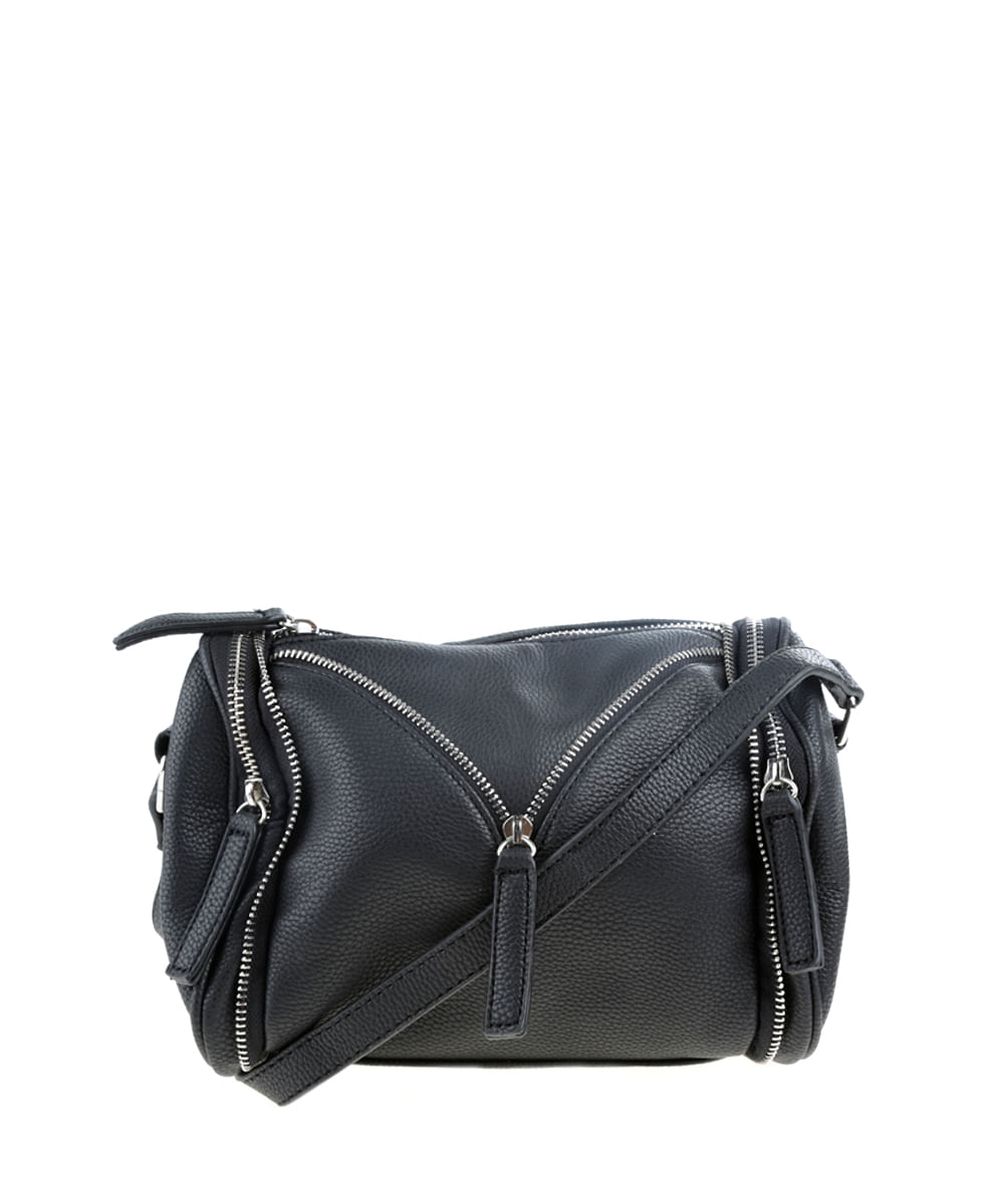 Bolsa com Zíper Preta