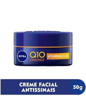 NIVEA Creme Facial Antissinais Noite Q10 Plus C 50ml