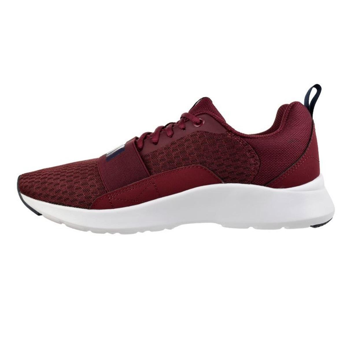 tenis puma wired vinho