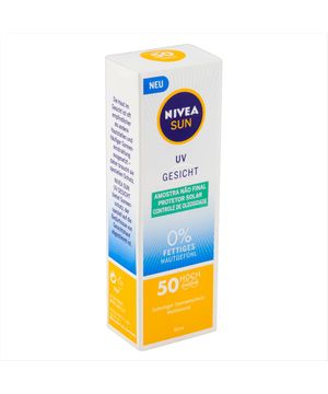 Protetor Solar Nivea - Sun Beauty Expert Facial Pele Oleosa 50g