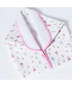 Cobertor Menina Baby Sac Jolitex Com Detalhes Em Rosa