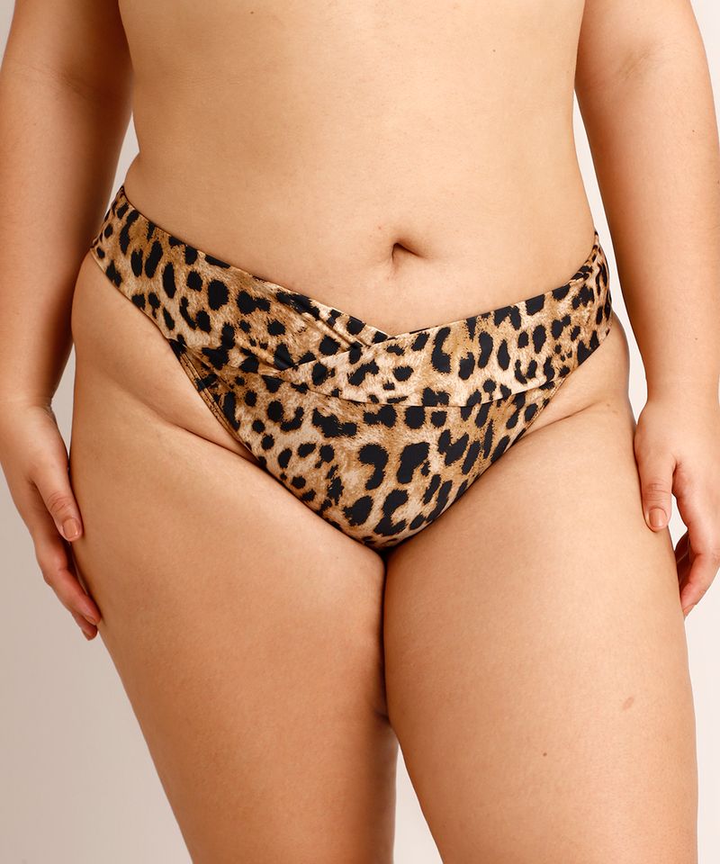 Biquini-Calcinha-Plus-Size-Tanga-Estampada-Animal-Print-Onca-com-Franzido-e-Transpasse-Protecao-UV50--Bege-Claro-9998049-Bege_Claro_2