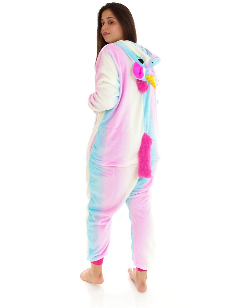 Regenboghorn Pegasus Pikachu Fantasia Unicórnio Pijama Onesie Kigurumi  Macacão