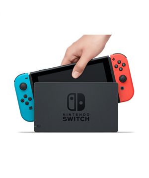 Console Nintendo Switch com Joy-Con Vermelho e Azul Único