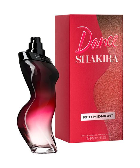 perfume shakira red dance midnight feminino eau de toilette 80ml
