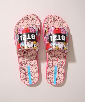 Chinelo Feminino Slide BT 21 Ipanema Rosa