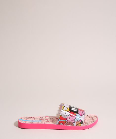 Chinelo Feminino Slide BT 21 Ipanema Rosa