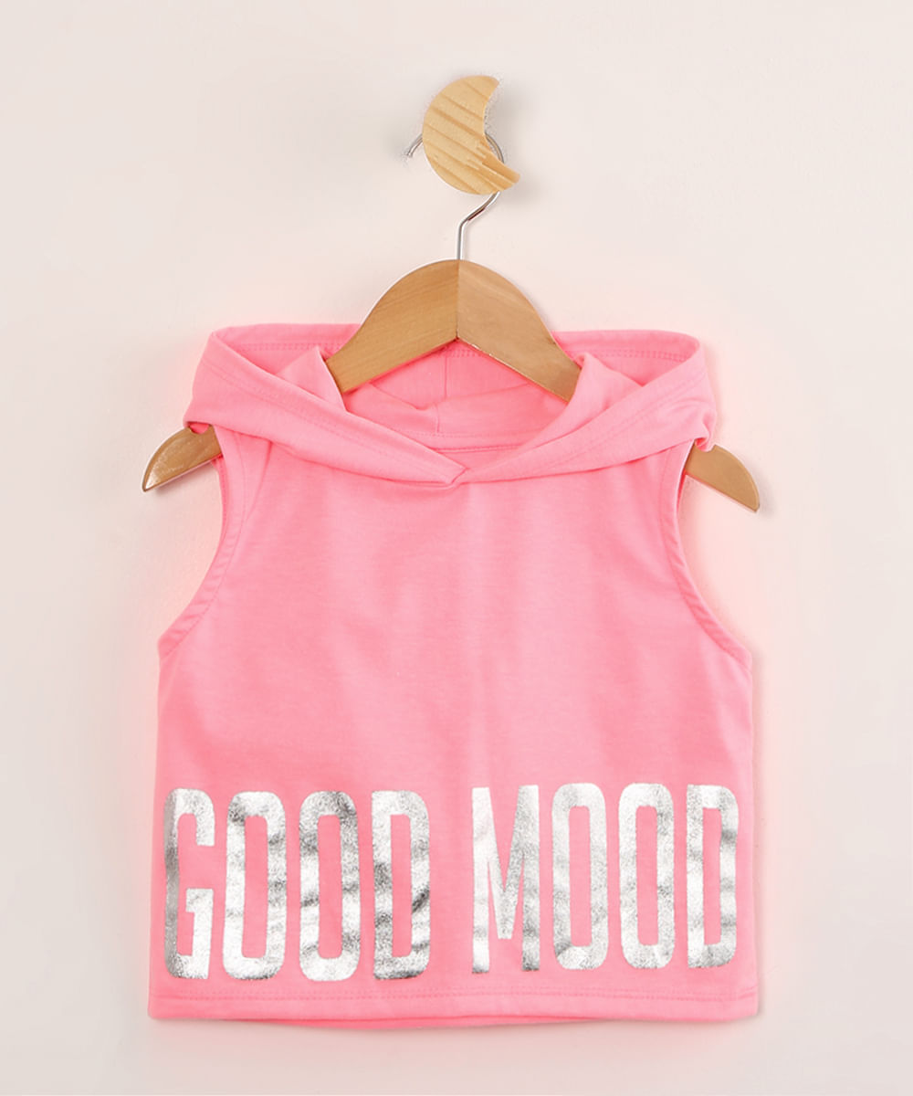 Regata-Cropped-Infantil--Good-Mood--com-Capuz-Rosa-Neon-1004001-Rosa_Neon_1