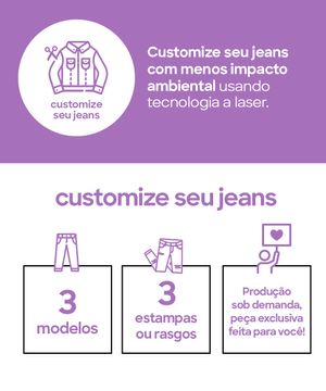 Short Mom Jeans Estampado Quadriculado Cintura Super Alta Azul Médio