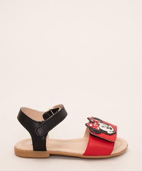 sandália infantil minnie mouse  multicor