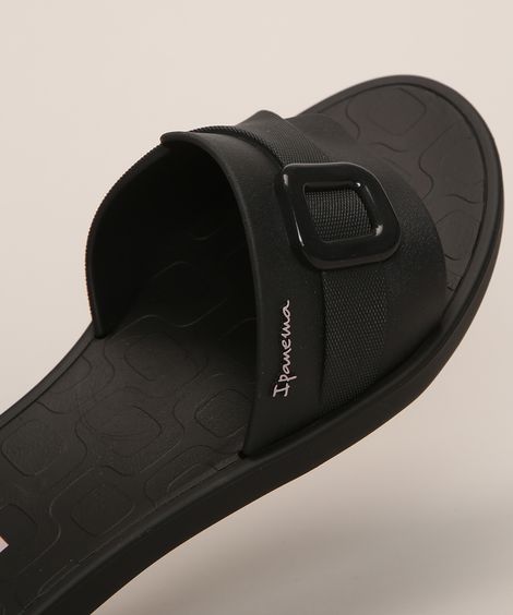 chinelo slide clip ipanema preto