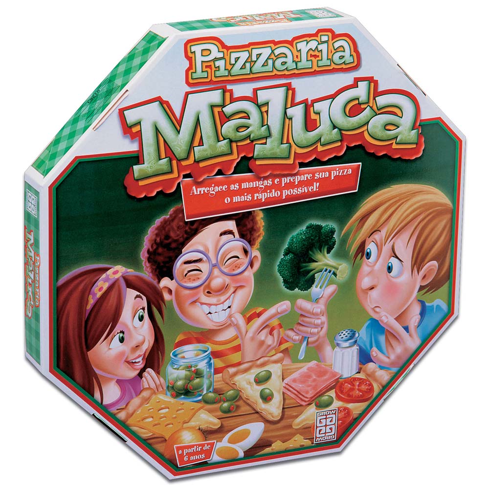 jogo pizzaria maluca - grow - C&A