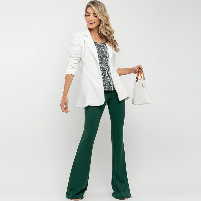 Blazer branco hot sale feminino c&a