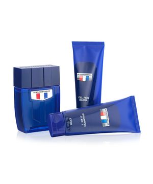 Kit Camaro Blue (Deo Colônia 100ml + Shampoo 100ml + Pós Barba 100ml) - Incolor