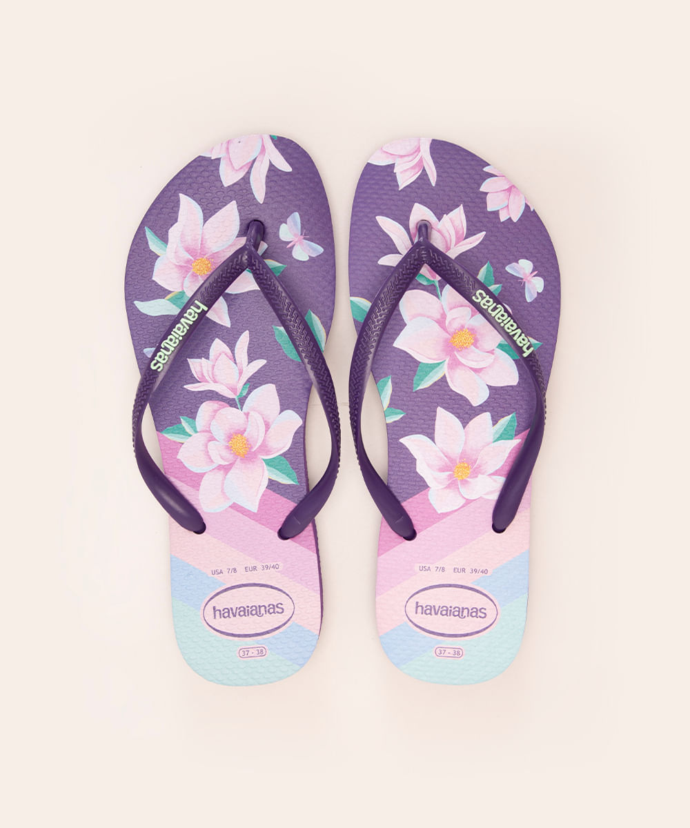 havaianas flower