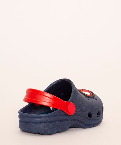 babuche infantil homem-aranha azul marinho
